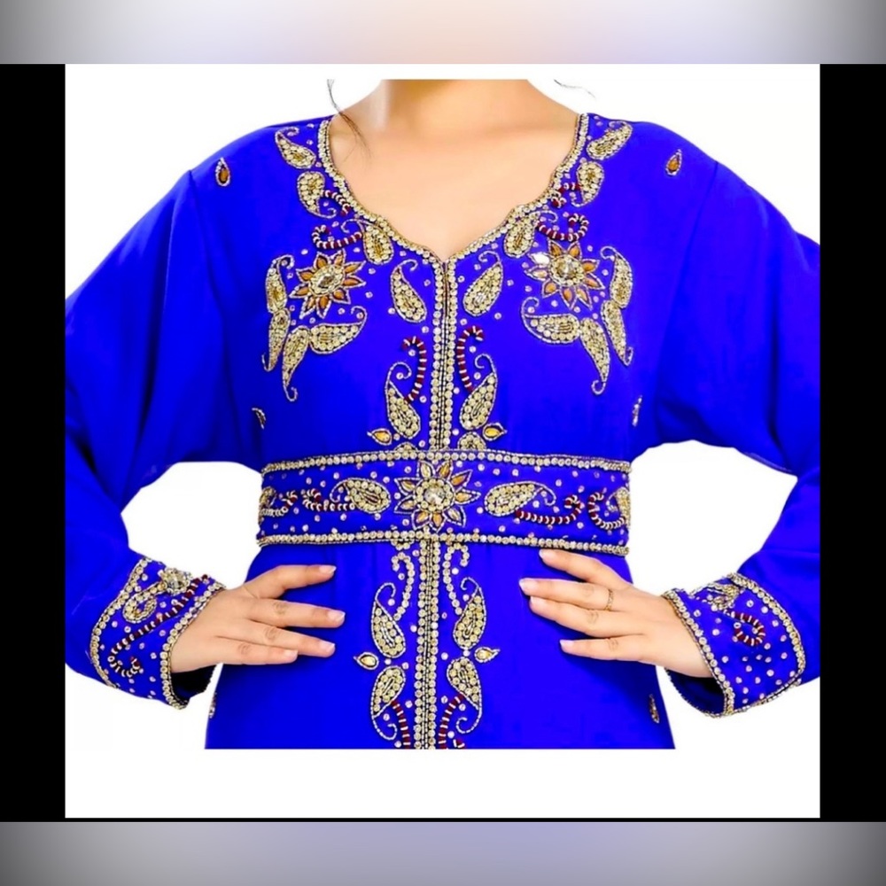 New Kaftan Takchita Anya kandora kaftan  Dress
Side fits M/L